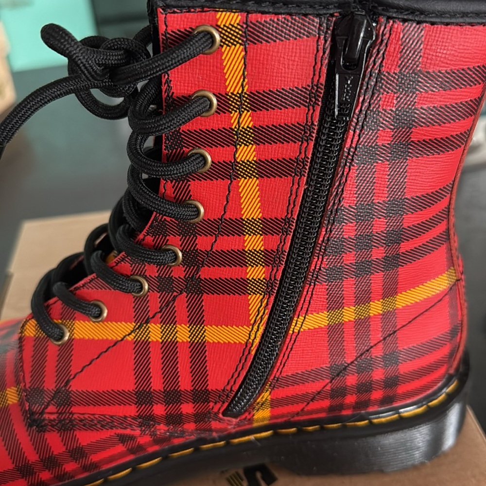 Dr.Martens 1460 Tartan Y boots - Picture 4 of 6